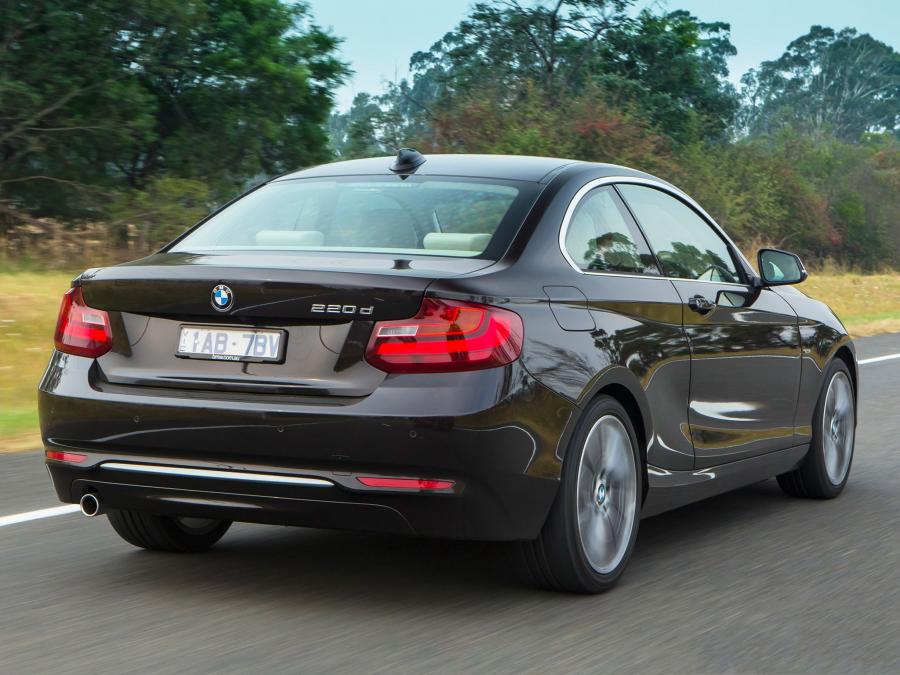  BMW 220d Coupe Modern Line 2014 года  (AU) (фото 2 из 8)
